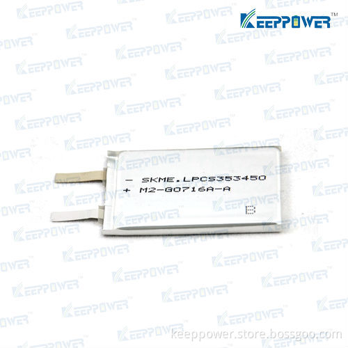 353450 690mAh - LPCS 353450 li-po battery for SKC